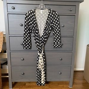 Diane von Furstenburg Printed Wrap Dress